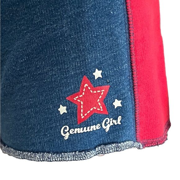 Genuine Girl Cotton Denim-Like Drawstring Shorts | M (8/10) - Picture 3 of 9